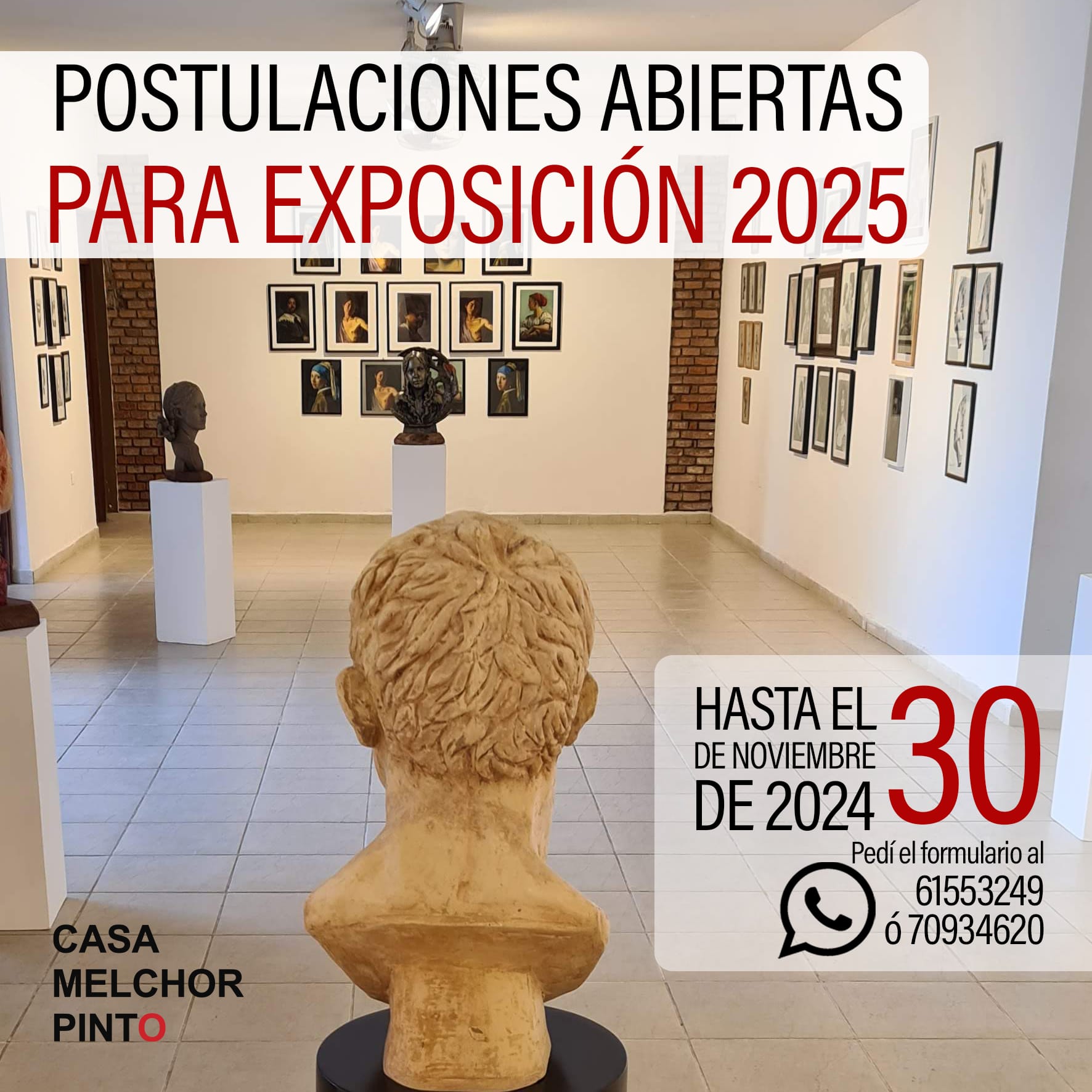 Postulaciones Abiertas Exposiciones Gestión 2025