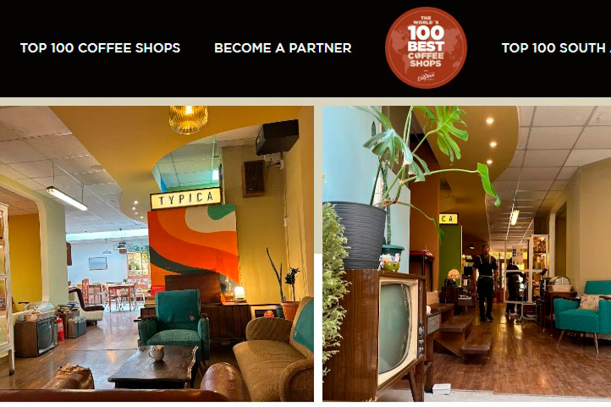 Bolivia celebra: Typica entra en el ranking de las 100 mejores cafeterías del mundo